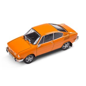 SKODA 110R Model Car Orange