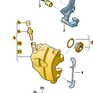 Škoda Octavia VRS 2014-2020 Front Brake Pads