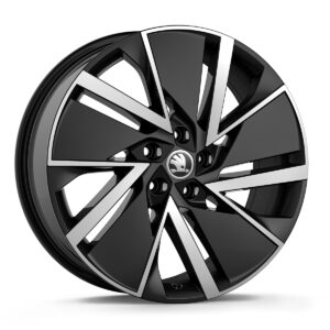 SKODA Superb 2016-Present 19″ Vega Aero Alloy Wheel Black