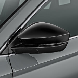 Škoda Octavia  2021-Present Door Sill Protectors Black Silver