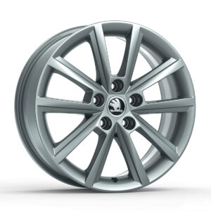 SKODA Octavia 2013-2020 17″ Teron Alloy Wheel Silver