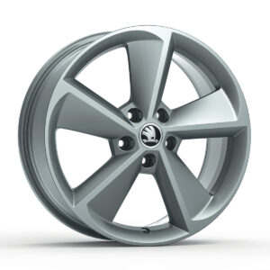 SKODA Octavia 2013-2020 18″ Golus Alloy Wheel Silver