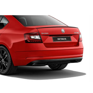 SKODA Octavia 2013-2020 Rear Diffuser For Vehicles Without Towbar