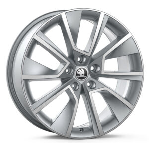 SKODA Octavia 2021-Present 18″ Braga Alloy Wheel Silver