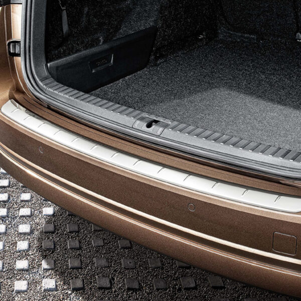 Škoda Octavia Estate 2020-Present Rear Bumper Protector Silver