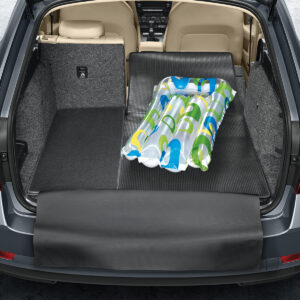 Škoda Karoq 2017-Present Boot Liner Foldable With Bumper Cover Varioflex And Spare Wheel