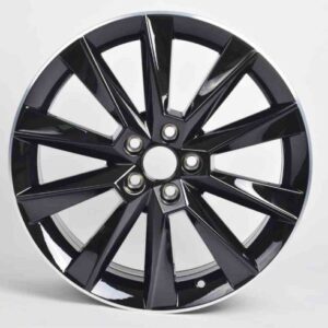 SKODA Fabia Hatch 2014-2021 17 Inch Savio Black Metallic Wheel Rim