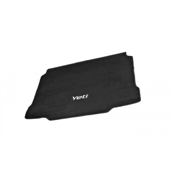 Škoda Yeti 2009-2017 Boot Liner Textile For Vehicles With Raised Boot Floor