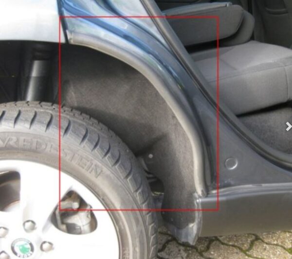 Škoda Yeti 2009-2017 Rear Drivers Side Wheel Arch Seal