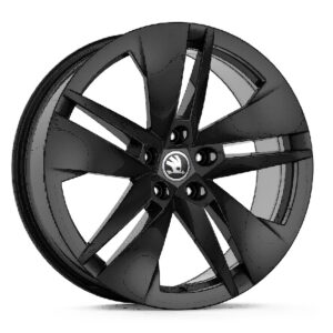 SKODA Enyaq 2021-Present 19″ Proteus Alloy Wheel Black Metallic