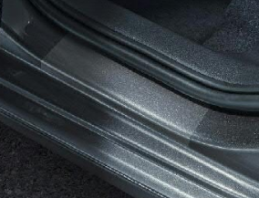 Škoda Scala/Kamiq 2019-Present Rear Door Sill Foils (Clear)