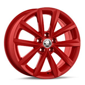 SKODA Fabia 2010-2021 16″ Vigo Alloy Wheel Red