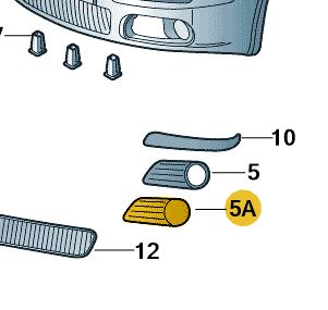 Škoda Citigo 2012-2020 Footmat Replacement Securing Clip