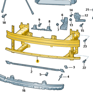 Škoda Enyaq 2025 Front Cross Member