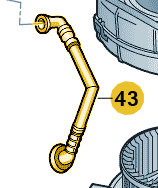 Škoda Octavia Hatch 2014-2020 Rear Washer Jet