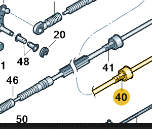 Škoda Octavia 2014-2021 Handbrake button Chrome