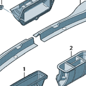 Skoda Citigo 2012-2020 Windscreen Lower trims