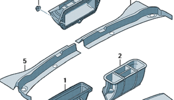 Skoda Citigo 2012-2020 Windscreen Lower trims