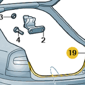 Škoda Superb 2016-Present Glove Box Handle