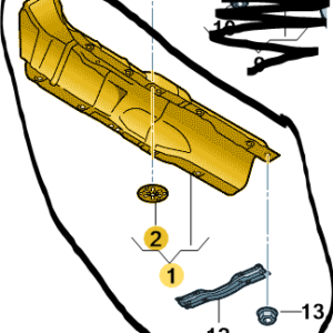 Škoda Kamiq 2019-Present Brake Fluid Reservoir Cap