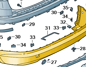 Škoda Citigo 2012-2020 Boot Release Handle