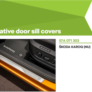 Škoda Enyaq 2021-Present Template For Fitting Door Sill Covers