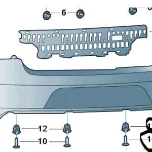 Škoda Yeti 2009-2017 Partition Grille