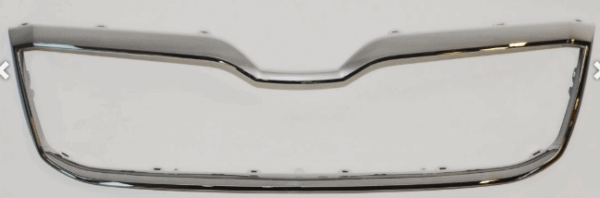 Superb 2015-2024 Front Upper Grille Chrome Surround