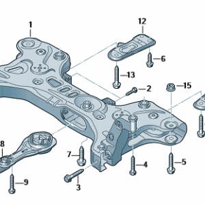 Škoda Front Subframe Bolt Kit