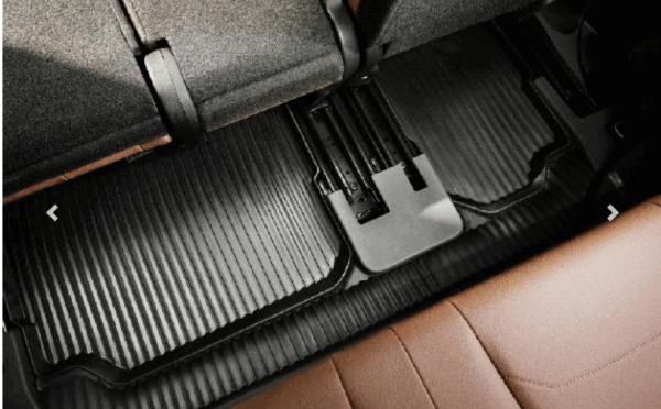 Škoda Kodiaq 2024-Present 3rd Row Black Rubber Mats
