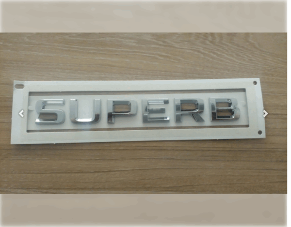 Škoda 2013-2015 “Superb” Lettering