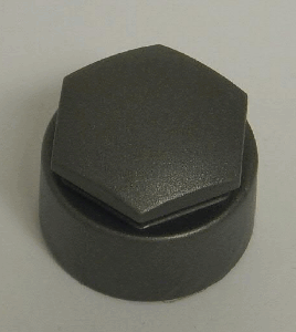 Various Models 2012-Present Wheel Bolt Cover Set (Silver Grey Polished)