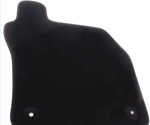 Škoda Octavia 2013-2021 RH Floor Mat (Red Stitching)