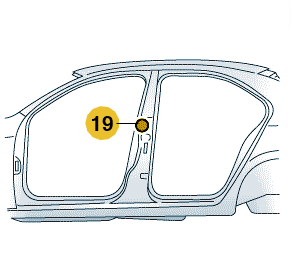 Škoda Karoq 2018-2024 Centre Head Restraint (Stone Beige)