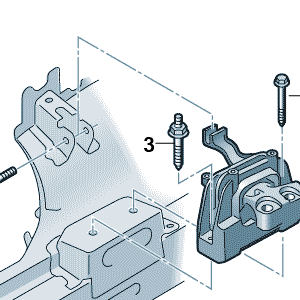 Superb 2015-2024 Engine Mount Bolts Kit