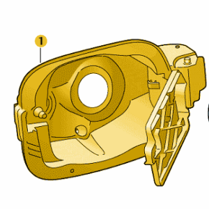Skoda Octavia Estate 2020-2024 Fuel Flap Housing