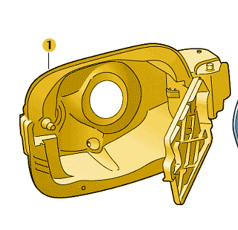 Skoda Octavia Estate 2020-2024 Fuel Flap Housing