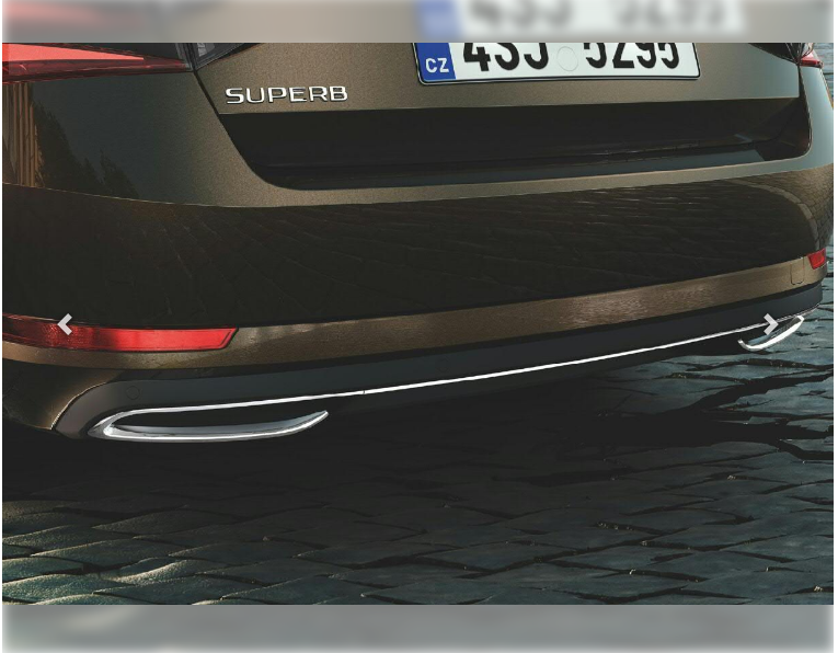 Škoda Superb 2015-2024 Rear Diffuser