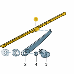Škoda Scala 2019-2025 Rear Wiper Blade