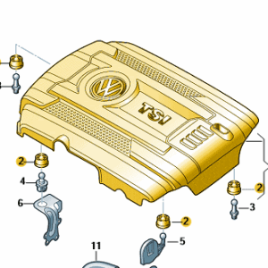 Škoda Octavia/Superb 2014-2024 TSI Engine Cover