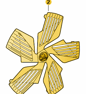 Škoda Kodiaq 2024-Present Wheel Trim Matt Black