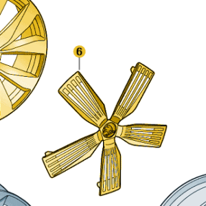 Škoda Kodiaq 2024-Present Wheel Aero Trim