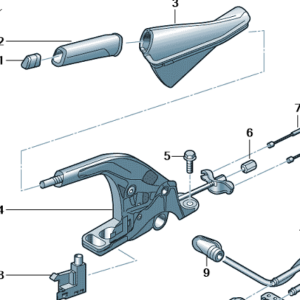Škoda Octavia 2012-2017 Handbrake Lever + Gaiter