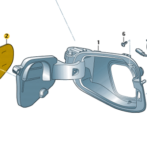 Škoda Kodiaq 2024-Present Charging Flap Cover (Primed)
