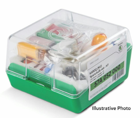Škoda Karoq 2017-Present Spare Bulb Set