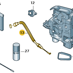 Škoda Fabia 2007-2010 Front Door Lock Cable