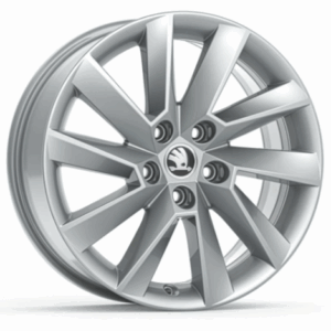 Škoda Superb 2015 – 2024 17″ Silver Stratos Alloy Wheel