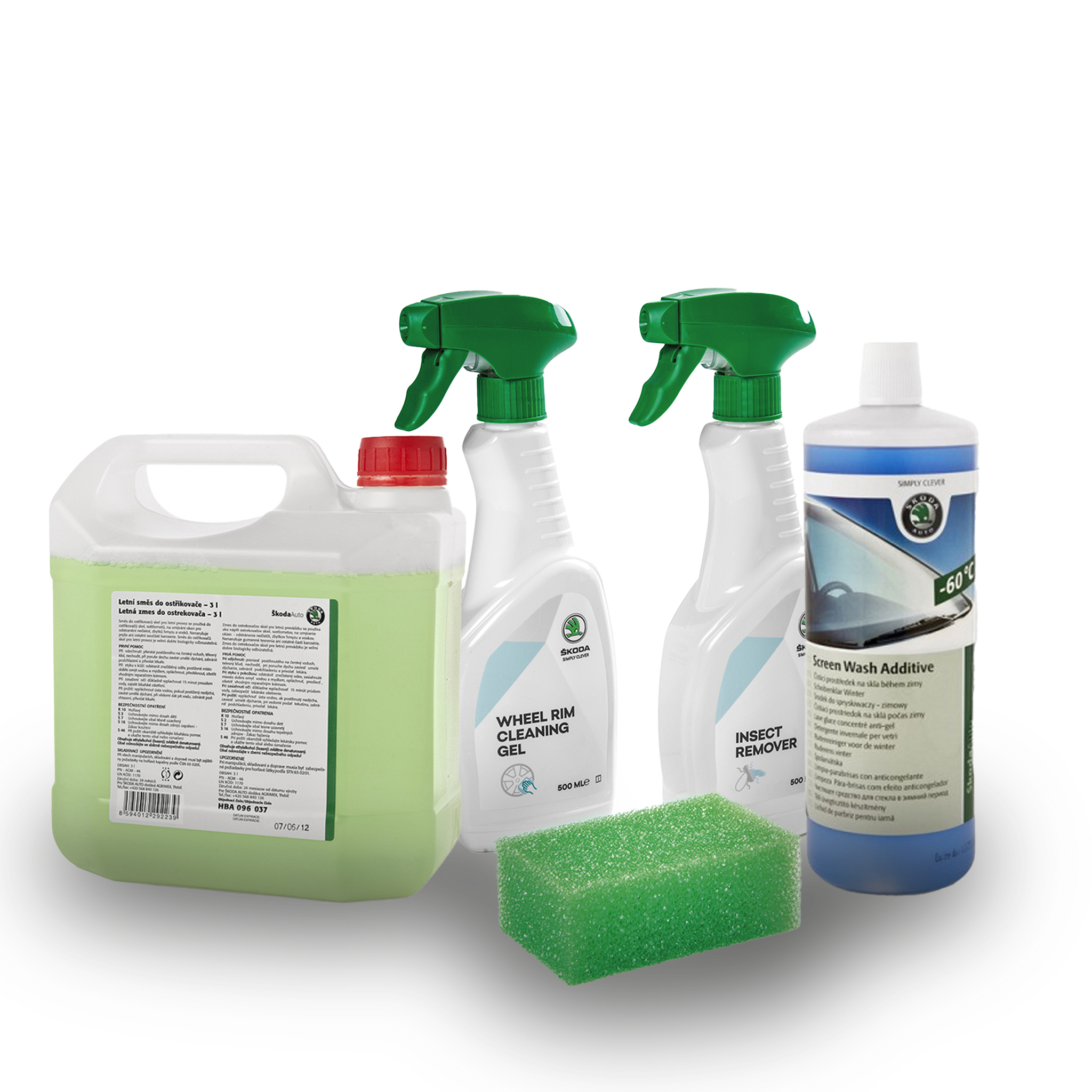 SKODA Clear Cleaning Set | 000096356B | SKODA Parts Direct