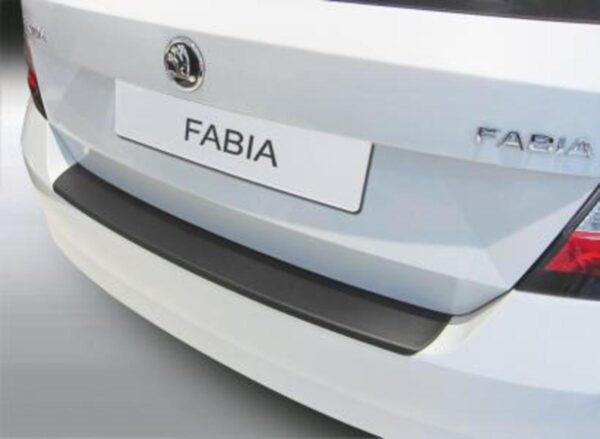Škoda Fabia 2015-2021 Rear Bumper Protector Black